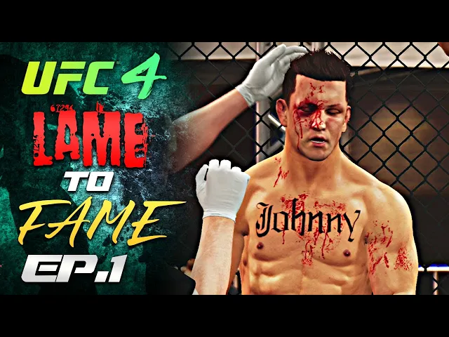 lame to fame ep.1 - johnny cage is back!(ufc 4 career mode